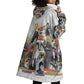 Black History Fight Like A Girl Wearable Blanket Hoodie African Feminist Icons and Bold Retro Art Style - African Pride