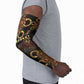 Serket Ancient Egyptian Arm Sleeves with Canopic Jars and Scorpion Motif in Protection