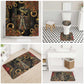 Serket Ancient Egyptian Bathroom Set with Canopic Jars and Scorpion Motif in Protection