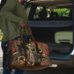 Serket Ancient Egyptian Travel Bag with Canopic Jars and Scorpion Motif in Protection