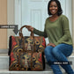 Serket Ancient Egyptian Travel Bag with Canopic Jars and Scorpion Motif in Protection