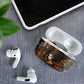 Serket Egyptian AirPods Case Jeweled Scorpion and Cobweb Motif in Mystical Egyptian