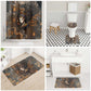 Serket Egyptian Bathroom Set Jeweled Scorpion and Cobweb Motif in Mystical Egyptian
