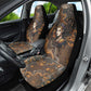 Serket Egyptian Car Seat Cover Jeweled Scorpion and Cobweb Motif in Mystical Egyptian