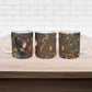 Serket Egyptian Ceramic Mug Jeweled Scorpion and Cobweb Motif in Mystical Egyptian