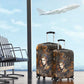 Serket Egyptian Luggage Cover Jeweled Scorpion and Cobweb Motif in Mystical Egyptian