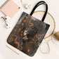 Serket Egyptian Tote Bag Jeweled Scorpion and Cobweb Motif in Mystical Egyptian