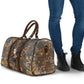 Serket Egyptian Travel Bag Jeweled Scorpion and Cobweb Motif in Mystical Egyptian