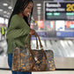 Serket Egyptian Travel Bag Jeweled Scorpion and Cobweb Motif in Mystical Egyptian