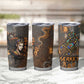 Serket Egyptian Tumbler Cup Jeweled Scorpion and Cobweb Motif in Mystical Egyptian