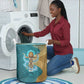 Tefnut Ancient Egyptian Laundry Basket with Water Drop and Lion Symbol
