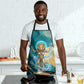 Tefnut Ancient Egyptian Apron with Water Drop and Lion Symbol