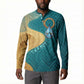 Tefnut Ancient Egyptian Button Sweatshirt with Water Drop and Lion Symbol