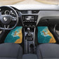 Tefnut Ancient Egyptian Car Mats with Water Drop and Lion Symbol