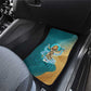 Tefnut Ancient Egyptian Car Mats with Water Drop and Lion Symbol
