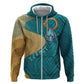 Tefnut Ancient Egyptian Hoodie with Water Drop and Lion Symbol