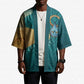 Tefnut Ancient Egyptian Kimono with Water Drop and Lion Symbol