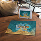 Tefnut Ancient Egyptian Puzzle with Water Drop and Lion Symbol