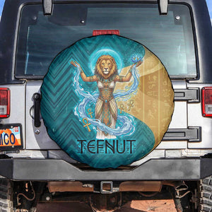 Tefnut Ancient Egyptian Spare Tire Cover with Water Drop and Lion Symbol