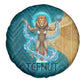 Tefnut Ancient Egyptian Spare Tire Cover with Water Drop and Lion Symbol