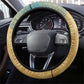 Tefnut Ancient Egyptian Steering Wheel Cover with Water Drop and Lion Symbol