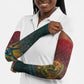 Egyptian Wadjet Winged Cobra Arm Sleeves with Eye of Horus in Fiery Royal Protector Theme
