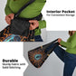 Wadjet Fiery Serpent Grocery Bag Egyptian Ankh Symbol in Dark Flame Protector Theme
