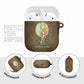Wosret Egyptian AirPods Case with Golden Scepter and Archer Motif in Ancient Protector