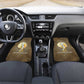 Wosret Egyptian Car Mats with Golden Scepter and Archer Motif in Ancient Protector