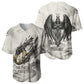 Nekhbet Egyptian Baseball Jersey Vulture Goddess Mother of Protection Wings Claws Desert