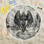 Nekhbet Egyptian Beach Blanket Vulture Goddess Mother of Protection Wings Claws Desert