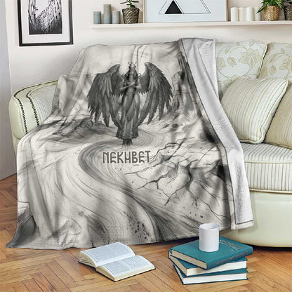 Nekhbet Egyptian Blanket Vulture Goddess Mother of Protection Wings Claws Desert