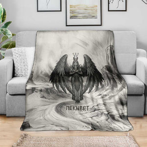 Nekhbet Egyptian Blanket Vulture Goddess Mother of Protection Wings Claws Desert