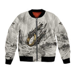 Nekhbet Egyptian Bomber Jacket Vulture Goddess Mother of Protection Wings Claws Desert