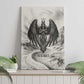 Nekhbet Egyptian Canvas Wall Art Vulture Goddess Mother of Protection Wings Claws Desert
