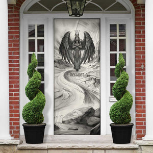 Nekhbet Egyptian Door Cover Vulture Goddess Mother of Protection Wings Claws Desert