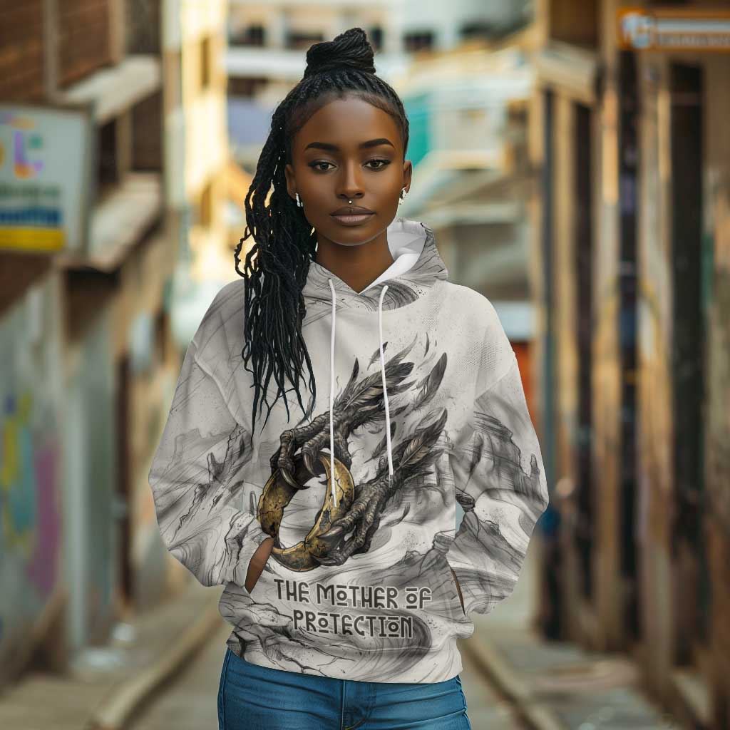 Nekhbet Egyptian Hoodie Vulture Goddess Mother of Protection Wings Claws Desert