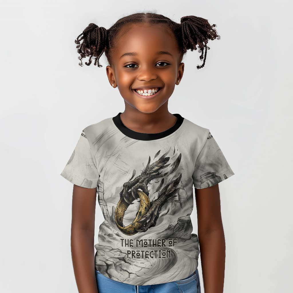 Nekhbet Egyptian Kid T shirt Vulture Goddess Mother of Protection Wings Claws Desert