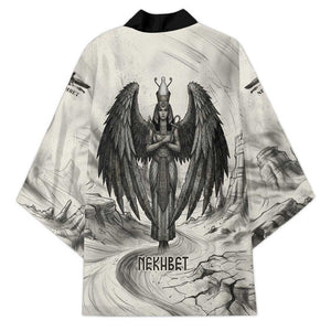 Nekhbet Egyptian Kimono Vulture Goddess Mother of Protection Wings Claws Desert