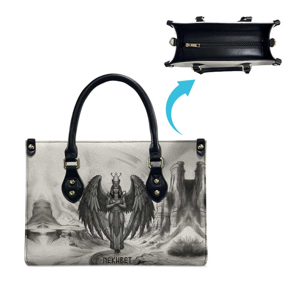 Nekhbet Egyptian Leather Bag Vulture Goddess Mother of Protection Wings Claws Desert