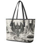 Nekhbet Egyptian Leather Tote Bag Vulture Goddess Mother of Protection Wings Claws Desert