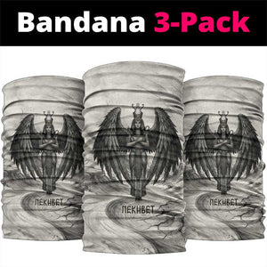 Nekhbet Egyptian Neck Gaiter Vulture Goddess Mother of Protection Wings Claws Desert