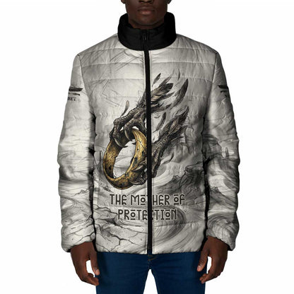 Nekhbet Egyptian Padded Jacket Vulture Goddess Mother of Protection Wings Claws Desert