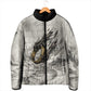 Nekhbet Egyptian Padded Jacket Vulture Goddess Mother of Protection Wings Claws Desert