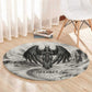 Nekhbet Egyptian Round Carpet Vulture Goddess Mother of Protection Wings Claws Desert
