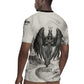 Nekhbet Egyptian Rugby Jersey Vulture Goddess Mother of Protection Wings Claws Desert