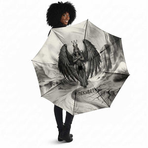 Nekhbet Egyptian Umbrella Vulture Goddess Mother of Protection Wings Claws Desert