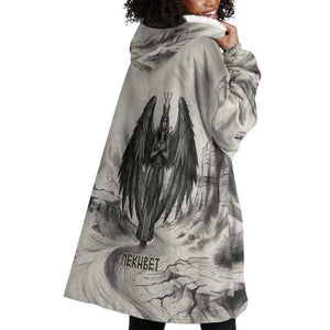 Nekhbet Egyptian Wearable Blanket Hoodie Vulture Goddess Mother of Protection Wings Claws Desert