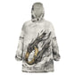 Nekhbet Egyptian Wearable Blanket Hoodie Vulture Goddess Mother of Protection Wings Claws Desert
