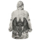 Nekhbet Egyptian Wearable Blanket Hoodie Vulture Goddess Mother of Protection Wings Claws Desert